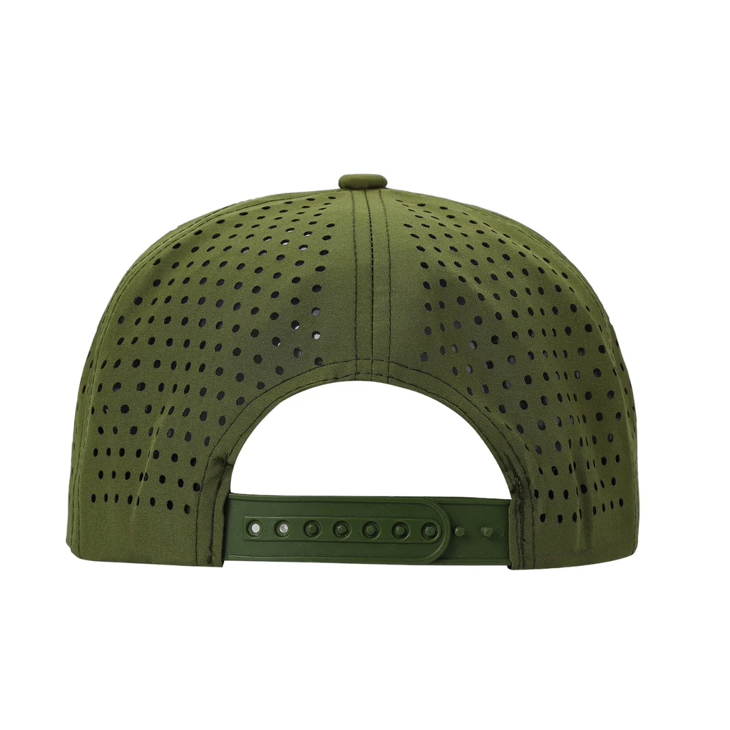 7 Panel Perforated Hat Laser Vented Cap